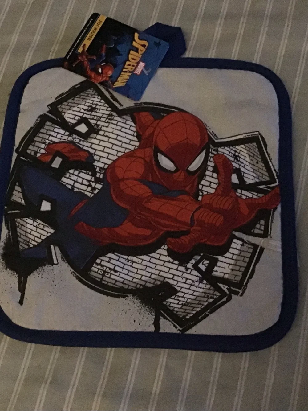 Marvel Spider-Man Pot Holders - Red, Blue, Black, White